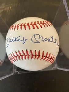 Mickey Mantle Autographed Baseball JSA Letter - Picture 1 of 7