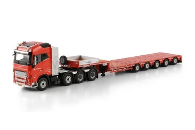 WSI 01-4591 Peinemann VOLVO FH5 GLOBETROTTER 8X4 MANOOVR - 5 AXLE 1/50 - Immagine 1 di 4