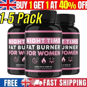 Weight Loss Night Time Fat Burner Supplement for women New HOT - Picture 1 of 10