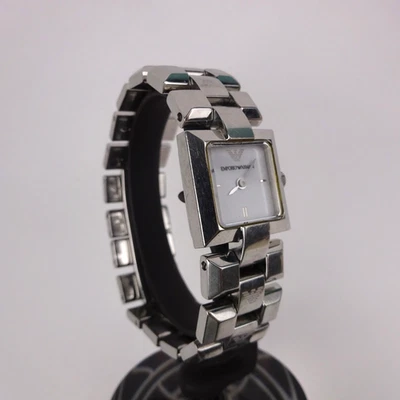 Emporio Armani Watch Ladies Stainless Steel Bracelet  AR-5411 White Dial - Image 1 of 4