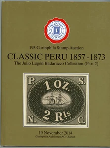 Peru - Julio Lugon Bararacco Collection (Part 2) Auktionskatalog - 2014 (Hardcover) - Bild 1 von 1