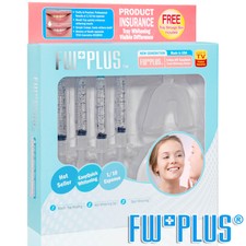 NEW Gentle-Fast Teeth Whitening 3mlx4•3D-Fit Tray•Whitener Bleaching Gel