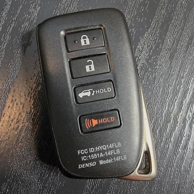 2021+ LEXUS RX ES IS SMART KEYLESS ENTRY REMOTE KEY FOB OEM HYQ14FLB 1551A-14FLB - Image 1 of 4