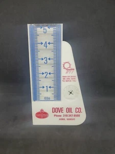 Olio Colomba Vintage Co/Standard- Arma Kansas Pubblicità Plastica Rain Gauge - Foto 1 di 6