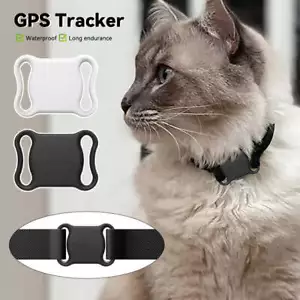Bluetooth Localisateur d'Animaux Étanche Anti-Perte Localisation Tracker Collier pour Chats Chiens - Photo 1/14