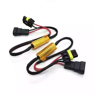 A1 2x LED Canbus Resistor Kit HB4 9006 Headlight Anti Flicker Error Free Decoder - Bild 1 von 4