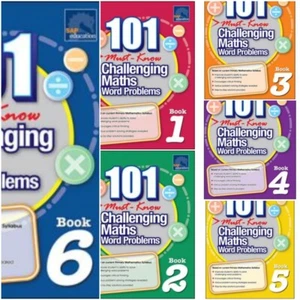 SAP Education 101 Must Know Challenging Maths Word Problems 1 to 6 | All 6 Books - Bild 1 von 12