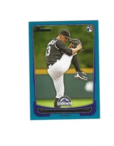 2012 Bowman Draft Blue #46 Christian Friedrich /500 COLORADO ROCKIES RC - Foto 1 di 2