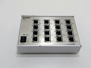 BECKHOFF CU2016 ETHERNET SWITCH 16-PORT - Picture 1 of 6
