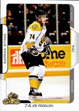Joe Rogalski 2009-10 Sarnia Sting