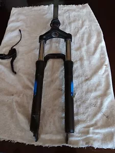 ZOOM 26" MTB Bike Suspension Fork Threaded 1-1/8" 136mm 50mm Travel Disc/Rim NEW - Picture 1 of 4