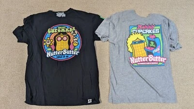 Bonitas Camisetas Johnny Cupcakes Camisetas Talla Para Hombre Grande Nutter Butter Exclusivas Foto 1 de 2