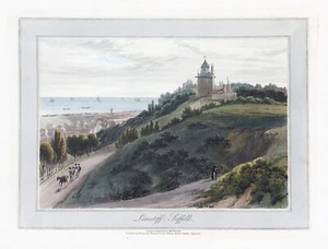 1823 Original antike Aquatinta LOWESTOFT SUFFOLK von William Daniell - Bild 1 von 1