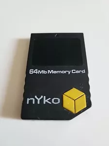 Nyko 64mb Gamecube Memory Card - Tested & Works - Picture 1 of 3