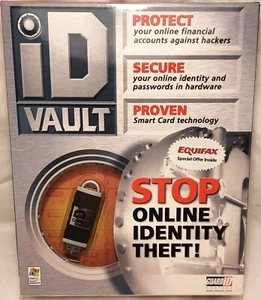 ID Vault Stop Online Identity Theft Guard ID Systems USB New - Picture 1 of 2