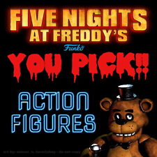 Funko Action Figure FIVE NIGHTS AT FREDDYS FNAF YOU PICK Bonnie Chica Foxy New