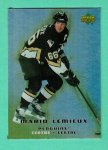 (1) MARIO LEMIEUX  2005-06  MCDONALDS FOOD # 28 PENGUINS  CARD (H2119)