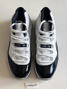 Air Jordan 11 Retro Concord 2011 Signed Tinker Hatfield Box Men's Shoe Sz 9 New - Picture 1 of 13