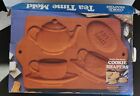 Vtg 1995 Boston Warehouse Cookie Shapers  Tea Time Teacups Mold New Old Stock