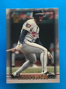 1995 Topps Embossed Kenny Lofton #1
