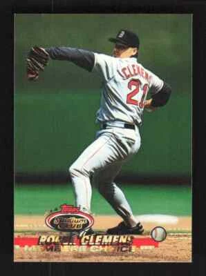1993 Topps Stadium Club Members Choice Roger Clemens #748 Boston Red Sox - Image 1 of 2