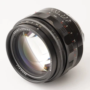 Voigtländer Nokton Objektiv 50 mm f/1,1 VM Leica M Mount – Top Zustand, sauber - Bild 1 von 10