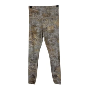 Athleta Elation Gilded Tight Leggings Gold Metallic Gr. XS Activewear High Rise - Bild 1 von 12