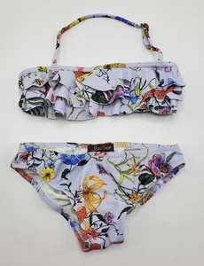 Stella Gove Girl’ 2 Pc Set Bikini Floral Swimsuit Size 4 Years Pre-owned - Picture 1 of 3