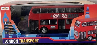 Remote Control London Bus – 2.4GHz Rechargeable Double-Decker R/C Vehicle - Image 1 of 4
