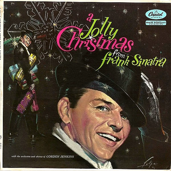 FRANK SINATRA "A JOLLY CHRISTMAS"[1957 ORIGINAL] USED LP (VG/VG+) - Image 1 of 2