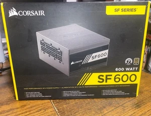 Corsair SF600 SFX PSU 600W 80+ Gold Modular Power Supply | Noctua Fan Swap - Afbeelding 1 van 5