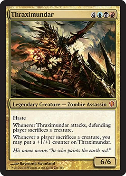 MTG English Thraximundar NM Normal Commander 2013 Edition - Image 1 of 1