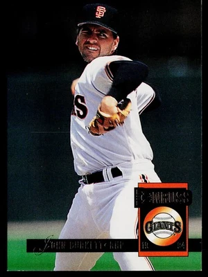 1994 Donruss #13 John Burkett San Francisco Giants - Image 1 of 2