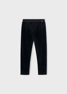 LEGGINGS PANTALONE BAMBINA MAYORAL 712 00712 VELLUTO 56 NERO ORIGINALE AI 2026 - Picture 1 of 3