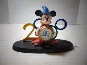 Walt Disney World 1999 Cast Holiday Celebration Sorcerer Mickey Mouse 2000 Clock - Picture 1 of 7