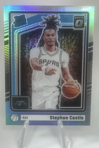 STEPHON CASTLE 2024-25 Donruss Optic Silver Holo Prizm Rated Rookie #254 RC - Picture 1 of 2