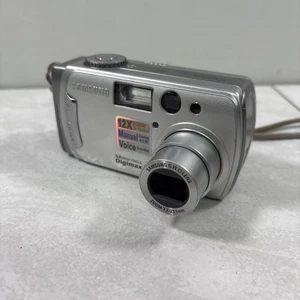 Cámara digital compacta Samsung Digimax 530 5,0 MP - plateada probada funcionando - Imagen 1 de 6