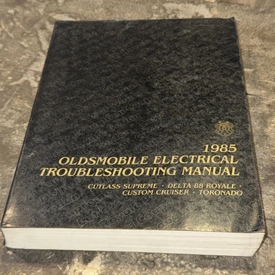 1985 Oldsmobile Electrical Troubleshooting Service Manual Cutlass Supreme Delta - Image 1 of 4