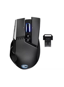 EVGA X20 Wireless Customizable Ergonomic Gaming Mouse - Black NEW OPEN BOX - Picture 1 of 9