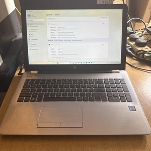 HP NoteBook 250 G6 15.6" Laptop - 7th Gen i5/12GB RAM/480GB SSD/Windows 11 Pro - Afbeelding 1 van 23