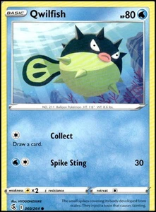 SWSH08: Fusion Strike Qwilfish #060/264 - Picture 1 of 2