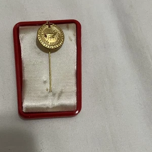 Vintage Ungarn Abzeichen Stick Pin mit Box - Bild 1 von 4