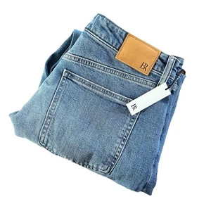 Banana Republic Womens Blue Solid Low Rise Light Wash Jeans Denim Size 29 NEW - Picture 1 of 10