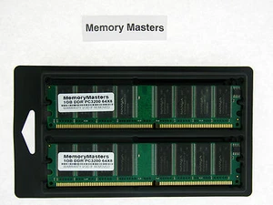 2GB (2x1GB) Memory PC3200 Dell Workstation 360 360n - Picture 1 of 1