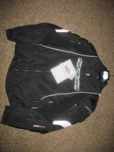 FIELDSHEER SMALL DIRT BIKE RIDING JACKET SM BLACK MOTORCYCLE MENS - Picture 1 of 6