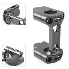 2x CNC Height Riser Handlebar Clip Adapter For BMW R1200GS LC/Adventure 2014-20