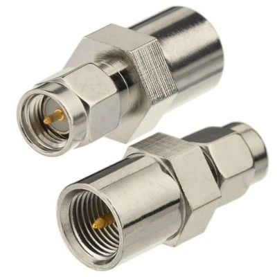 10 pcs SMA-FME adapter SMA male plug to FME male Straight RF connector adapter - Image 1 of 4