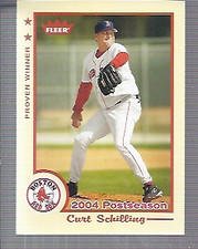 2005 Fleer Tradition Baseball Card #348 Curt Schilling PS
