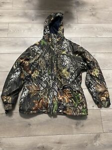 Cabela's Whitetail Clothing Mossy Oak BreakUp Camo Gore-Tex Jacket L Hunting