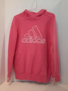 Para mujer - Adidas - Sudadera con capucha rosa - Talla mediana - Imagen 1 de 10